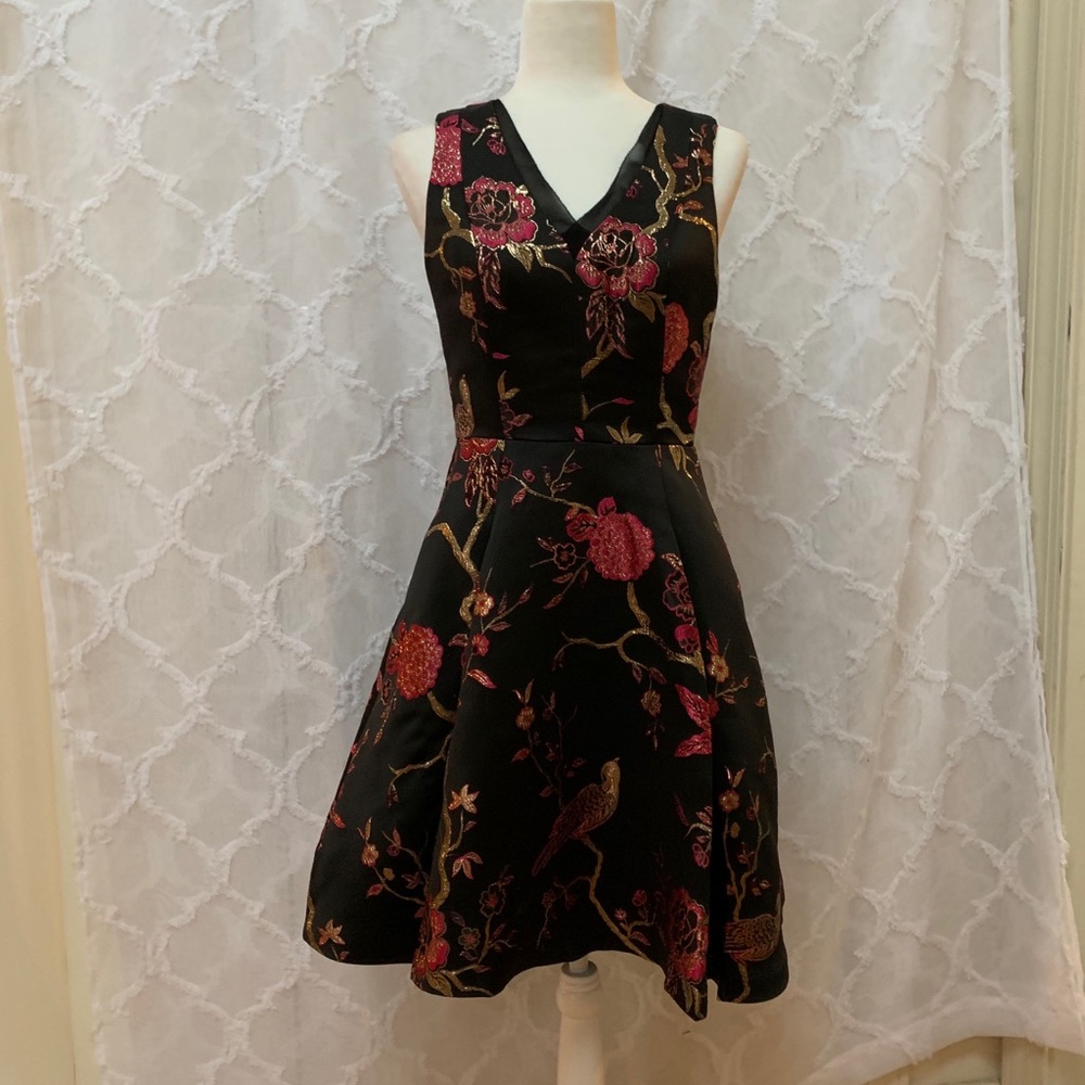 WHBM Gorgeous Embroidered Dress